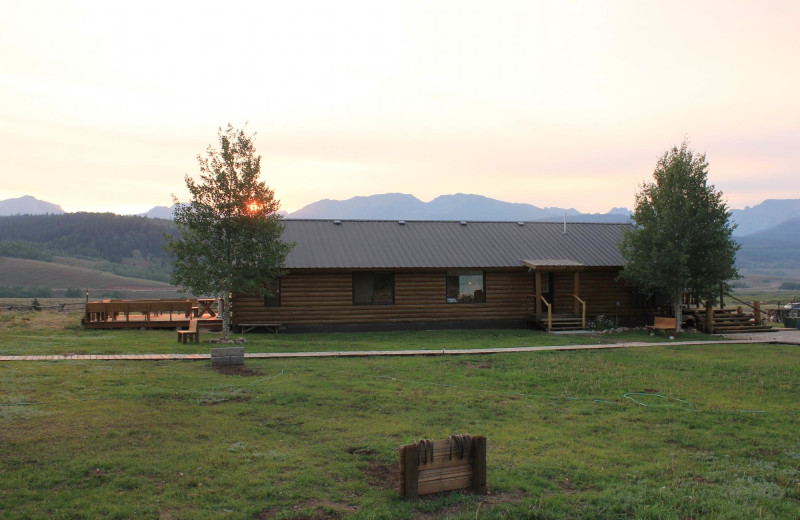 Exterior view of Kendall Valley Lodge.