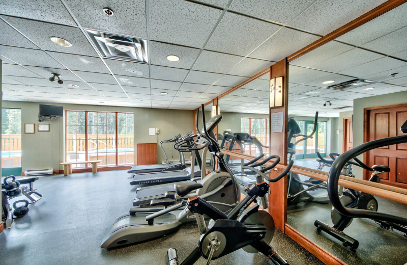 Rental fitness room at Bear Country Property Management (2018) Ltd.