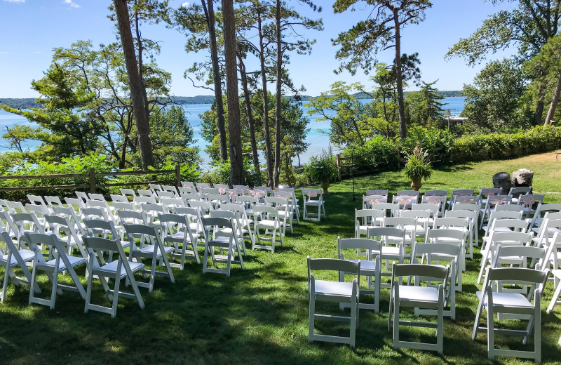 Weddings at Chimney Corners Resort.