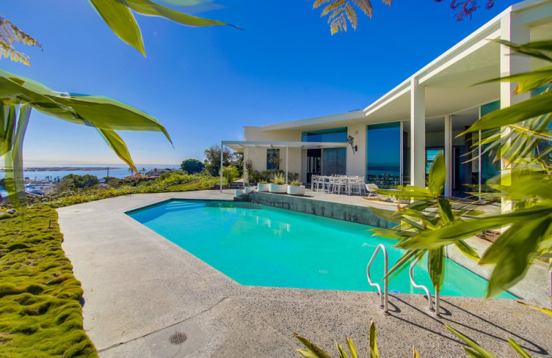 Rental pool at Cal Vacation Homes.