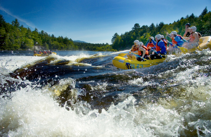 Rafting at North Country Rivers.