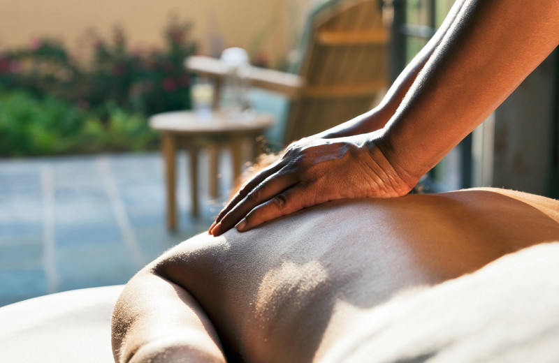 Back massage at Salamander Resort & Spa.