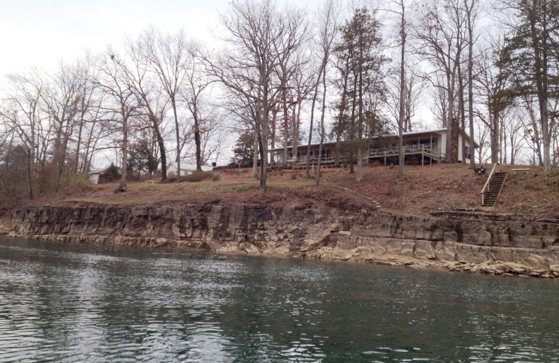 View from the White River from McWilliams River Home.