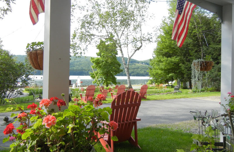 View from Cottage Place on Squam Lake.