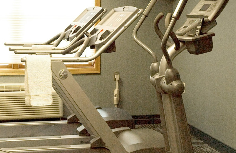 Gym at Beacon Pointe Resort.