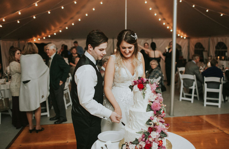 Wedding at Owl's Nest Resort & Golf Club.