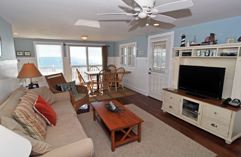 Vacation rental living room at Century 21 Action Inc.
