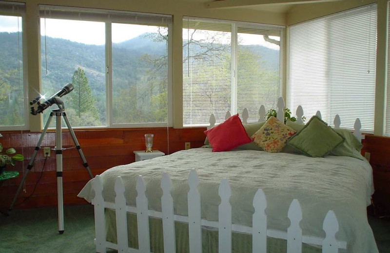 Guest room at A Bed Of Roses Bed & Breakfast.