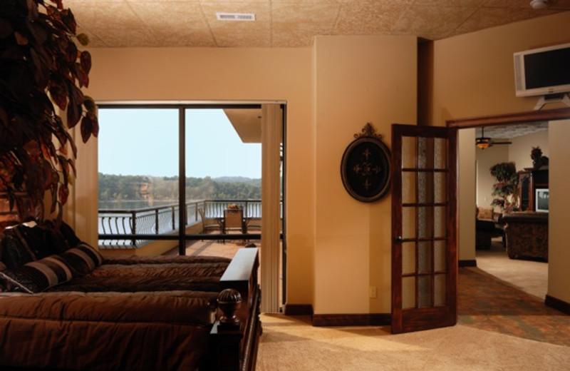 Guest room interior at D' Monaco Luxury Resort.