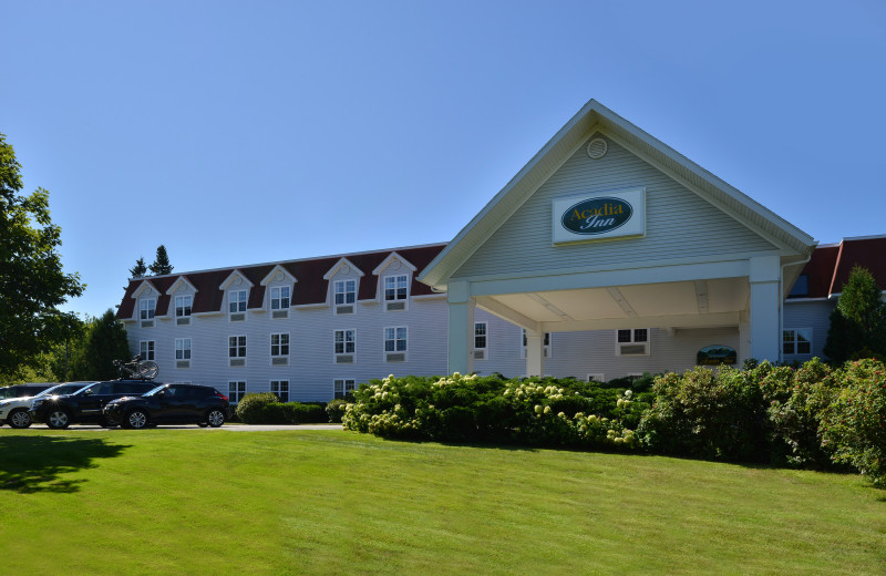 Exterior view of Acadia Inn.
