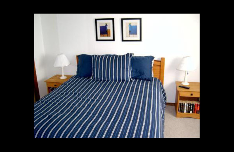 Rental bedroom at Manzanita Rental Company.
