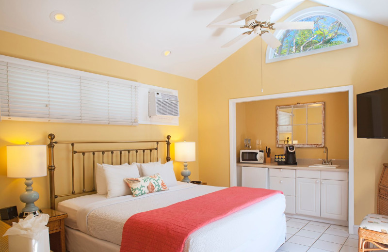 Guest room at Westwinds Inn.