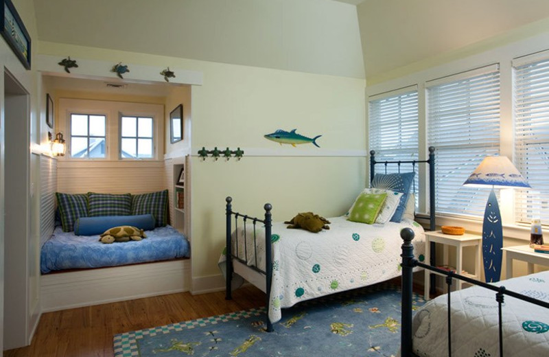 Guest room at Bald Head Island.