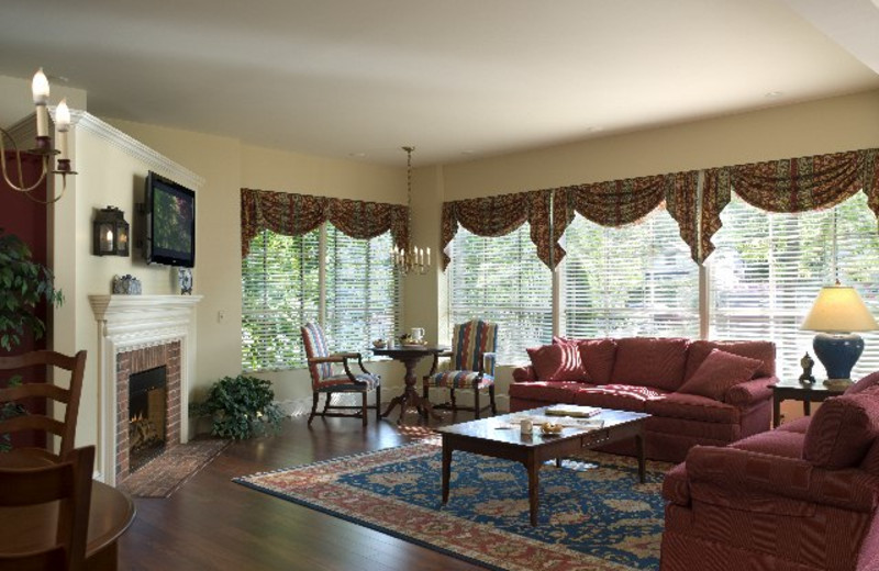 Guest suite at The Green Mountain Inn.