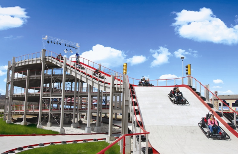 The Track Family Fun Parks near Branson Gazebo Inn.