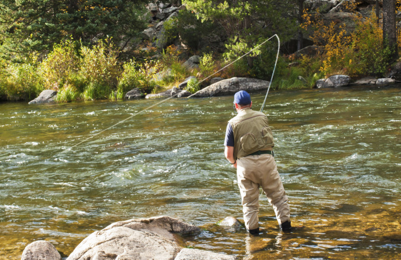 Fishing at Mountain Lodge Telluride.