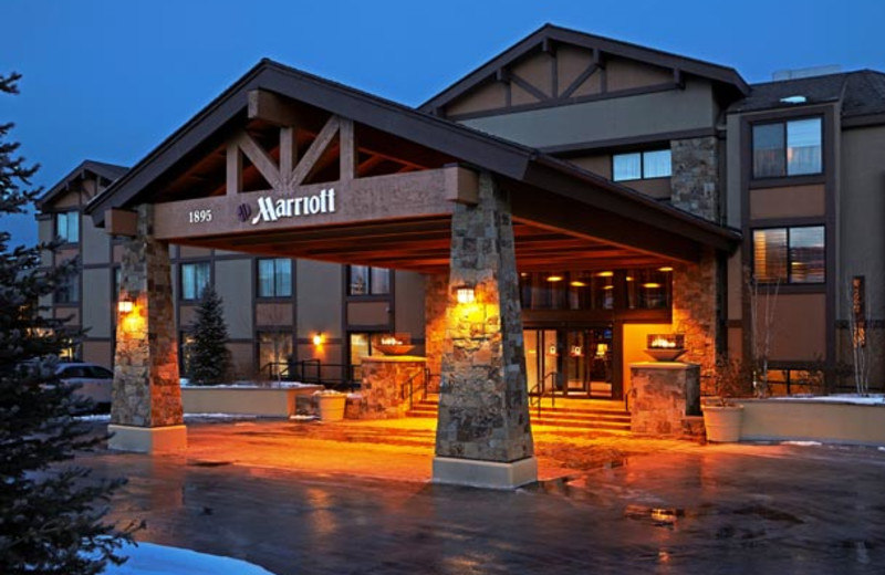 Exterior view of Park City Marriott.