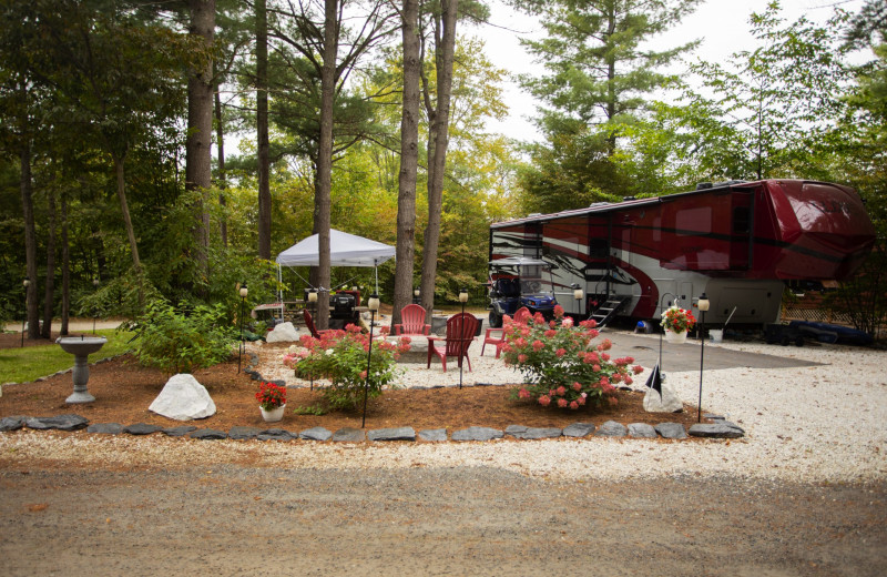 Camping at Lake George Escape.