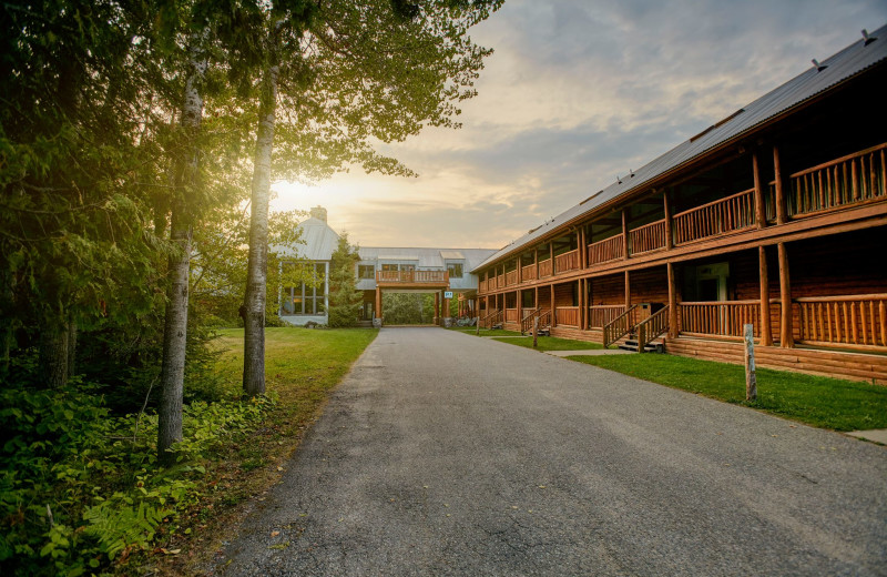 Exterior view of Drummond Island Resort and Conference Center.