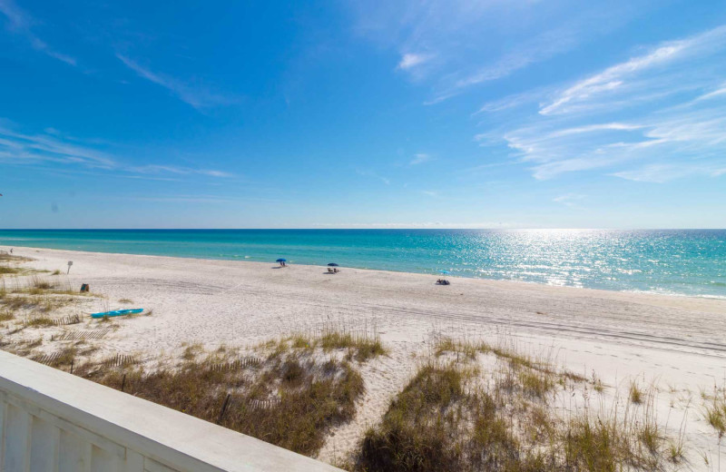 Beach at Paradise Properties Vacation Rentals & Sales.