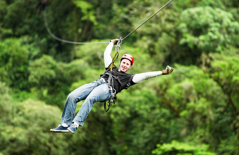 Tongass Rainforest Family Ziplining Adventure near Salmon Falls Resort.