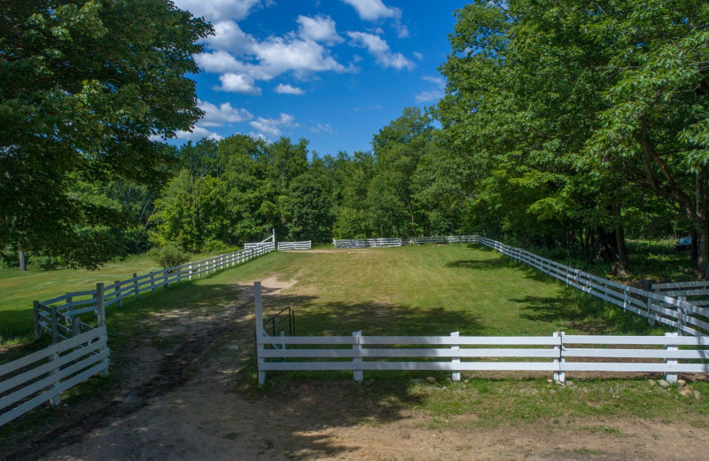 Corral at Roaring Brook Ranch Resort & Conference Center.