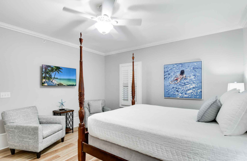 Bedroom at Real Escapes Properties - 760 Ocean Blvd 203.