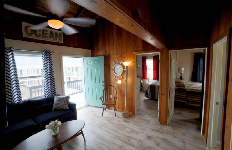 Guest room at The South Winds.