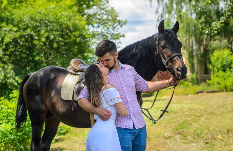 Couple at Hideaway Ranch