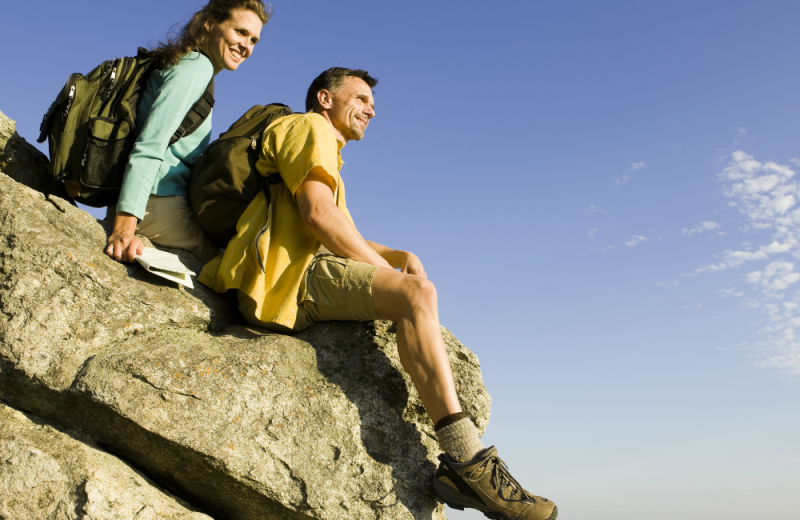 Mountain climbing at Steamboat Lodging Properties.