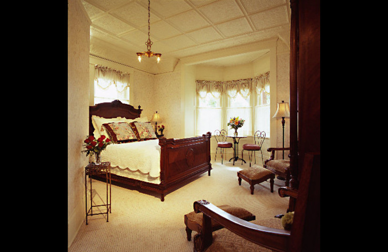 Guest room at England House.