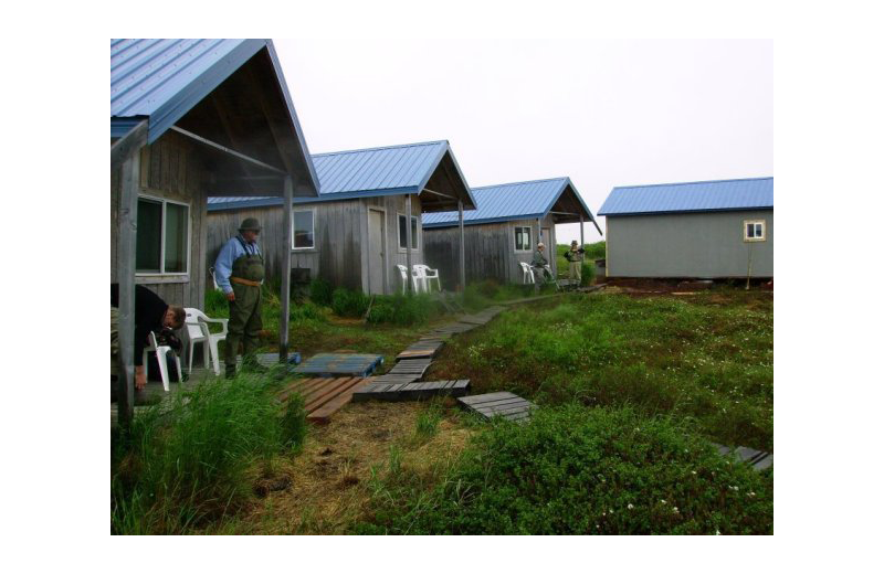 Exterior view of Naknek River Camp.