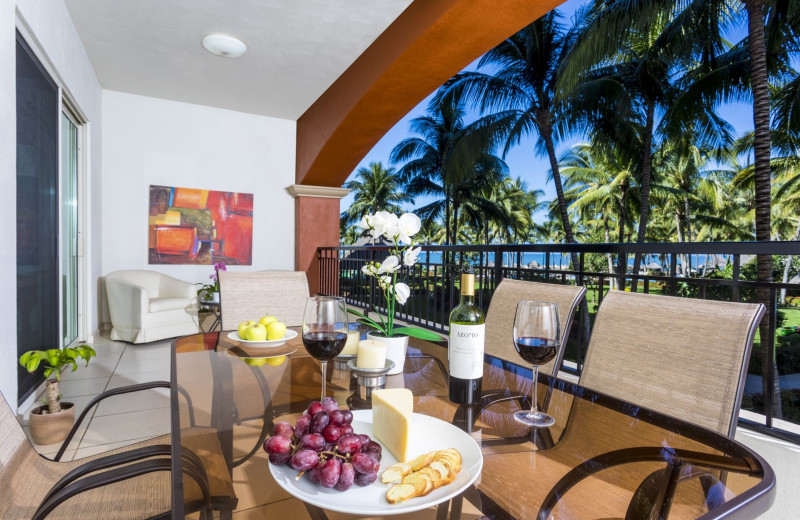 Rental balcony at La Isla VR - Riviera Nayarit.