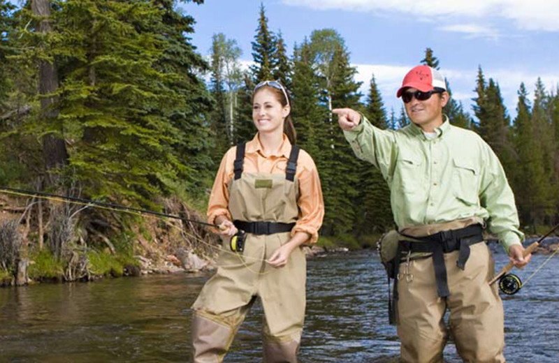 River fishing near The Hollies.