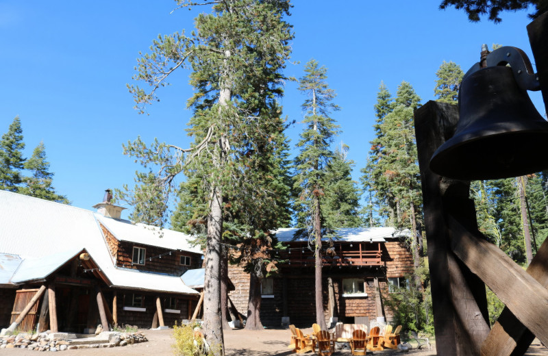 Exterior view of Clair Tappaan Lodge.