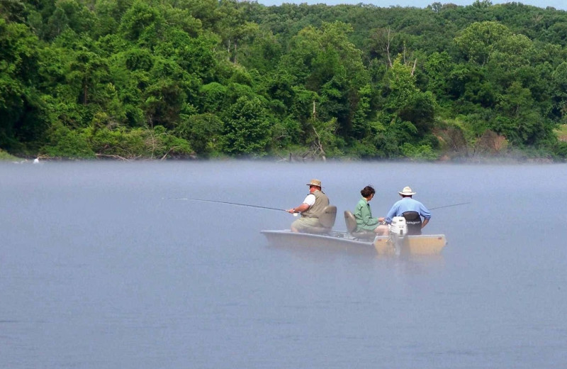 Fishing at Pointe Royale.