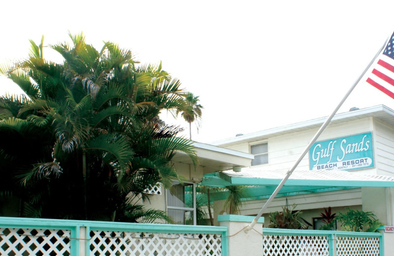 Exterior view of Gulf Sands Beach Motel 