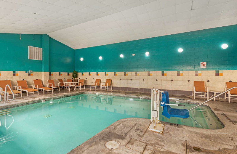 Indoor pool at Best Western-Oceanview Resort.