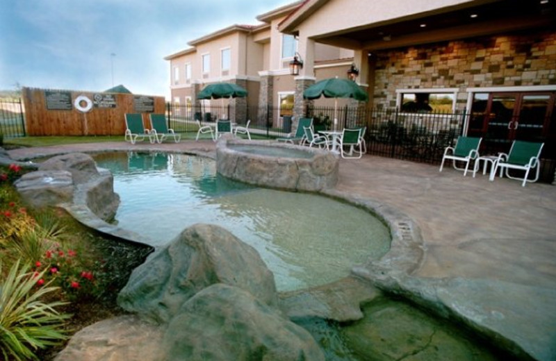 Outdoor pool at The Inn at Circle T.