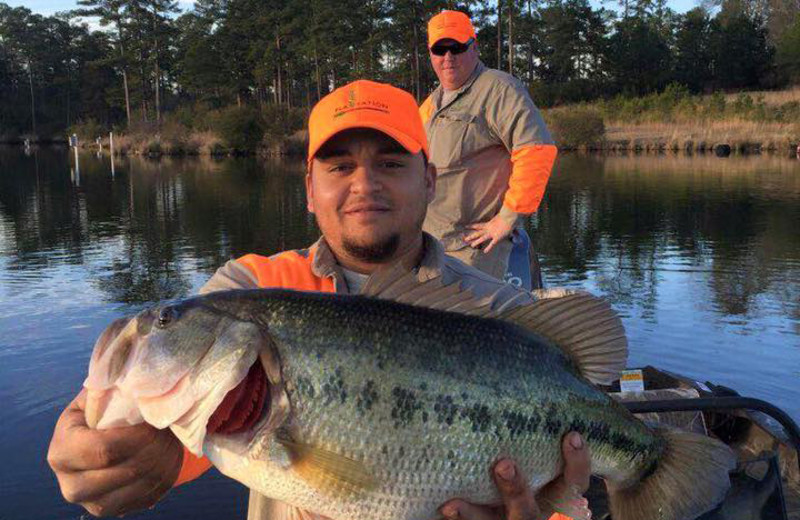 Fishing at Enon Plantation.