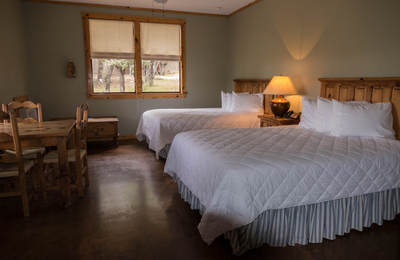 Guest room at Canyon of the Eagles Nature Park & Resort.