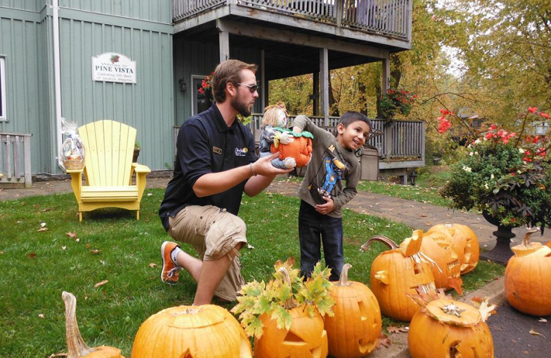 Fall at Pine Vista Resort.