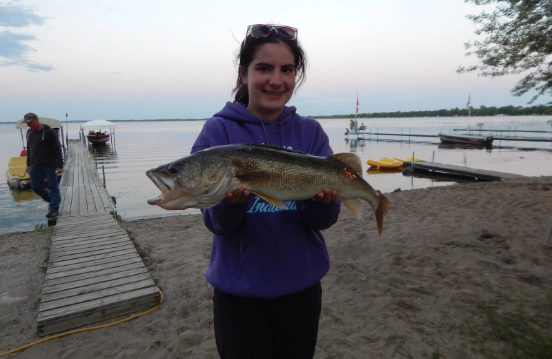 Fishing at Shady Grove Resort.