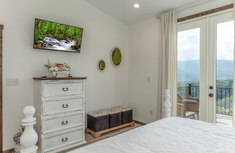 Bedroom at American Patriot Getaways - Mountain Celebration!