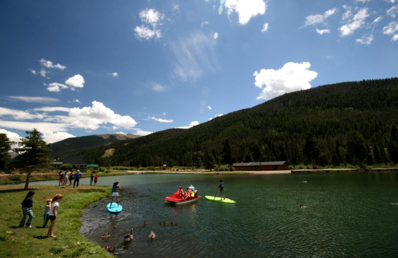 Lake activities at SummitCove.