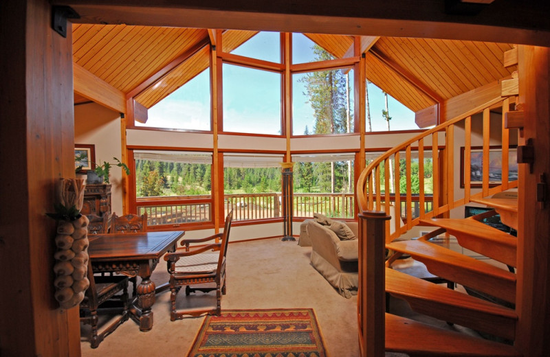 Suite interior at Bear Creek Lodge.