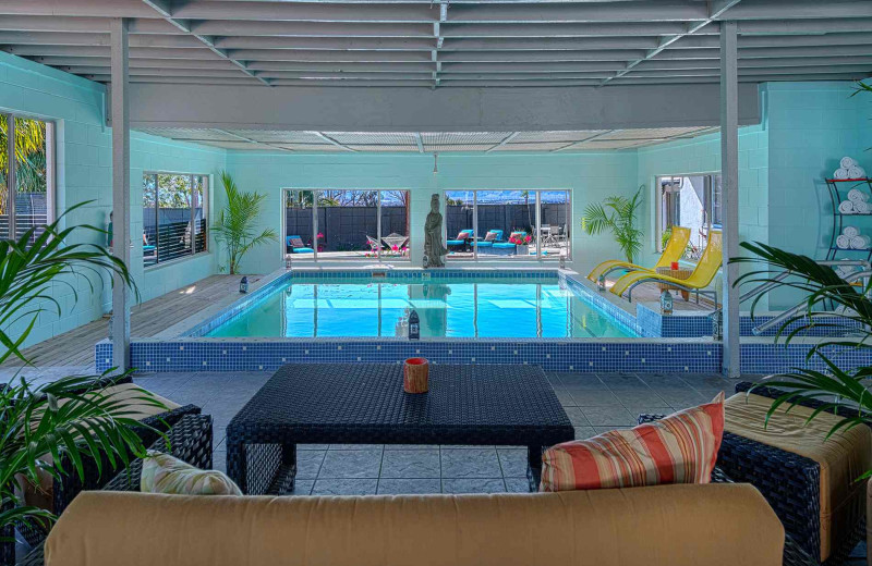 Indoor pool at Nurturing Nest Spa