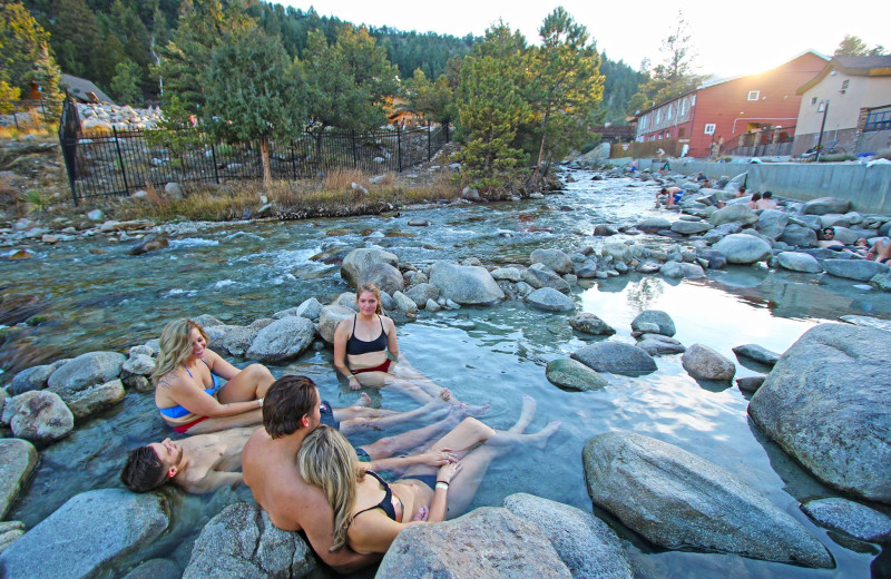 Hot springs at Mt. Princeton Hot Springs Resort.