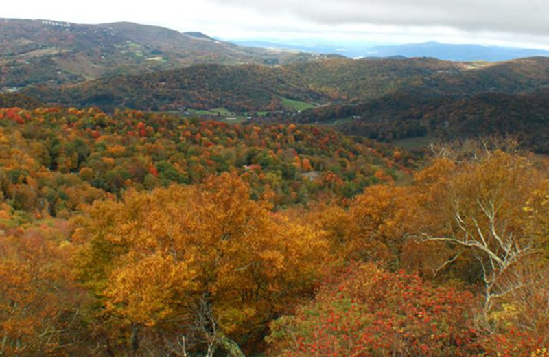 Fall at the Sugar Ski and Country Club.