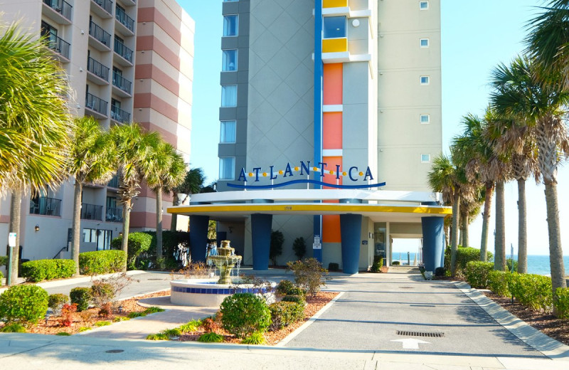 Exterior view of Atlantica Resorts.